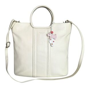 RADLEY LONDON Tote White Leather Shoulder Bag